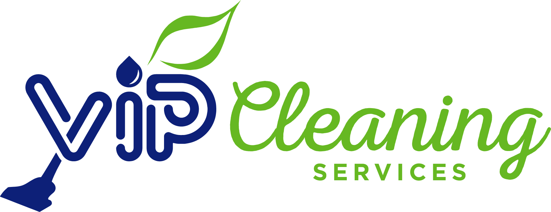 VIP cleaning logo